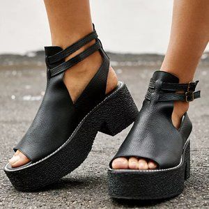 Free People Hallie Chunky Platform Sandals